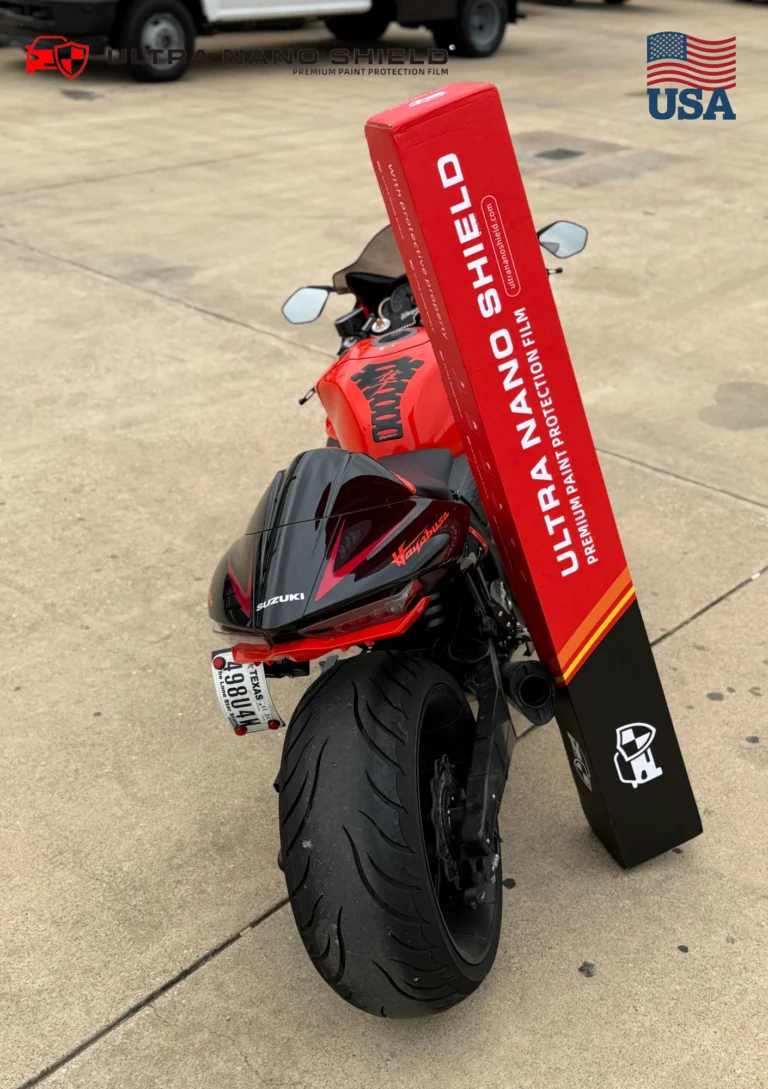 Paint Protection Film on Sports Car